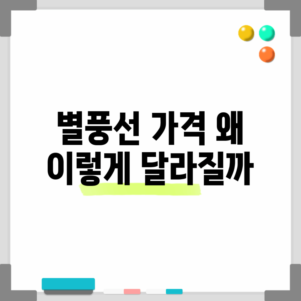 별풍선 가격, 왜 이렇게 달라질까?